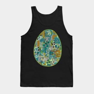 Art Acrylic artwork abstract Easter Egg Tank Top